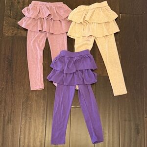 Great Bundle of Source Unknown Girls Layered Ruffle Tutu Leggings